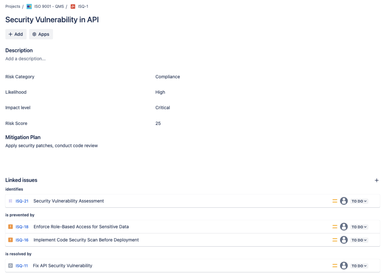 Generate real-time traceability reports for audits.